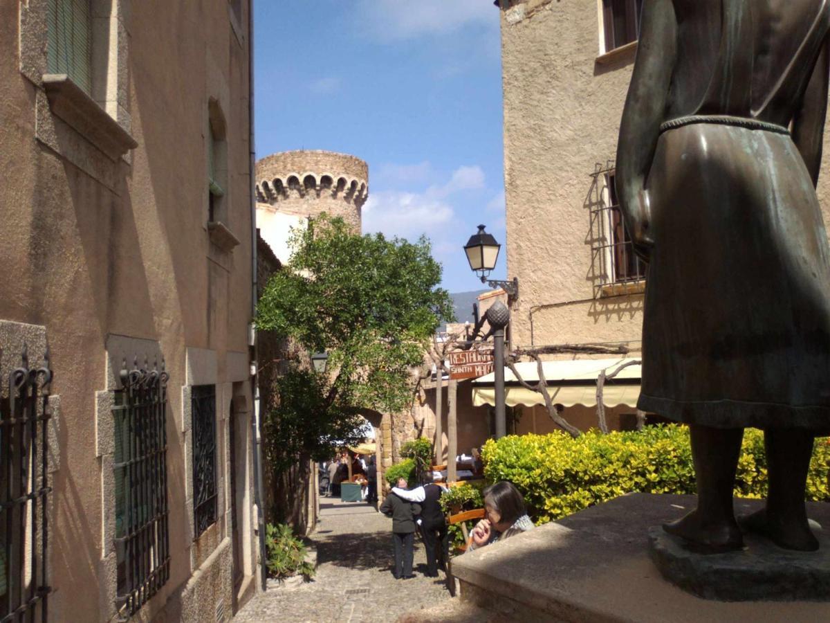 Apartamento Pau Picasso Con Terraza Tossa De Mar Bagian luar foto