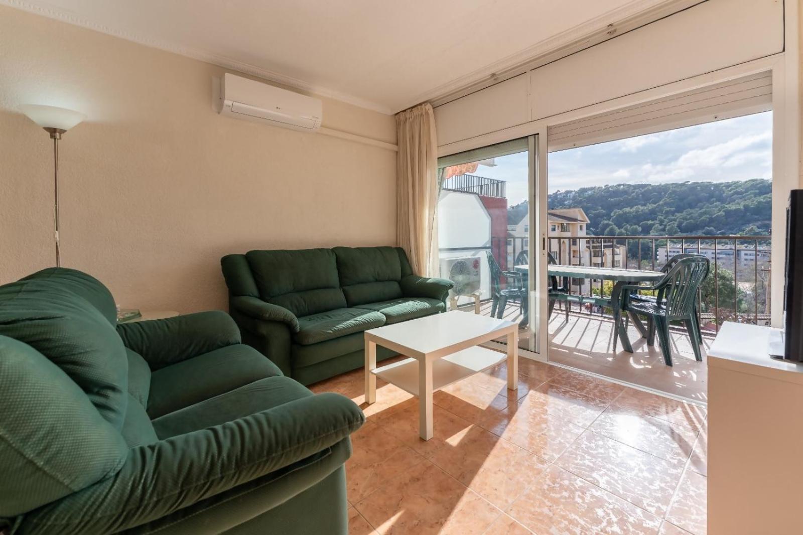 Apartamento Pau Picasso Con Terraza Tossa De Mar Bagian luar foto